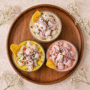 Trio de ceviche